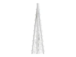 Conj. cones decorativos c/ LEDs branco frio acrílico 30/45/60cm