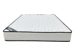 Conjunto 140 x 190 cm estrado com gaveta de armazenamento + colchão com molas ensacadas + espuma viscoelástica - LUREAN da Ysmée