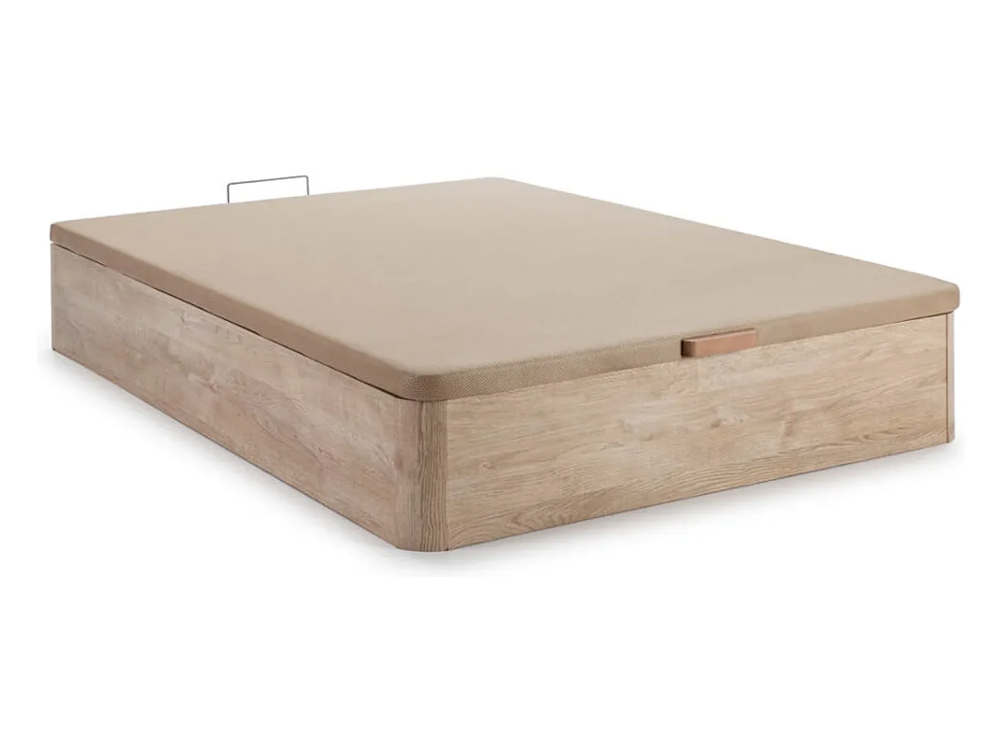 Conjunto 160 x 200 cm Queen Size sommier com cofre + colchão de molas ensacadas + espuma viscoelástica - LUREAN da Ysmée