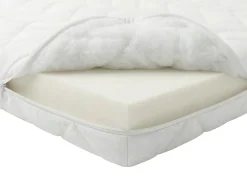 Conjunto boxspring articulado tecido cinzento-claro 100x200 cm LODI