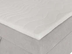 Conjunto completo artigos cama decorativos sommiers arrumação 160x200 cm cinza-claro SIAKI
