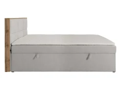Conjunto completo artigos cama decorativos sommiers arrumação 180x200 cm cinza-claro SIAKI