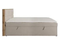 Conjunto completo artigos cama decorativos sommiers arrumação 160x200 cm bege SIAKI