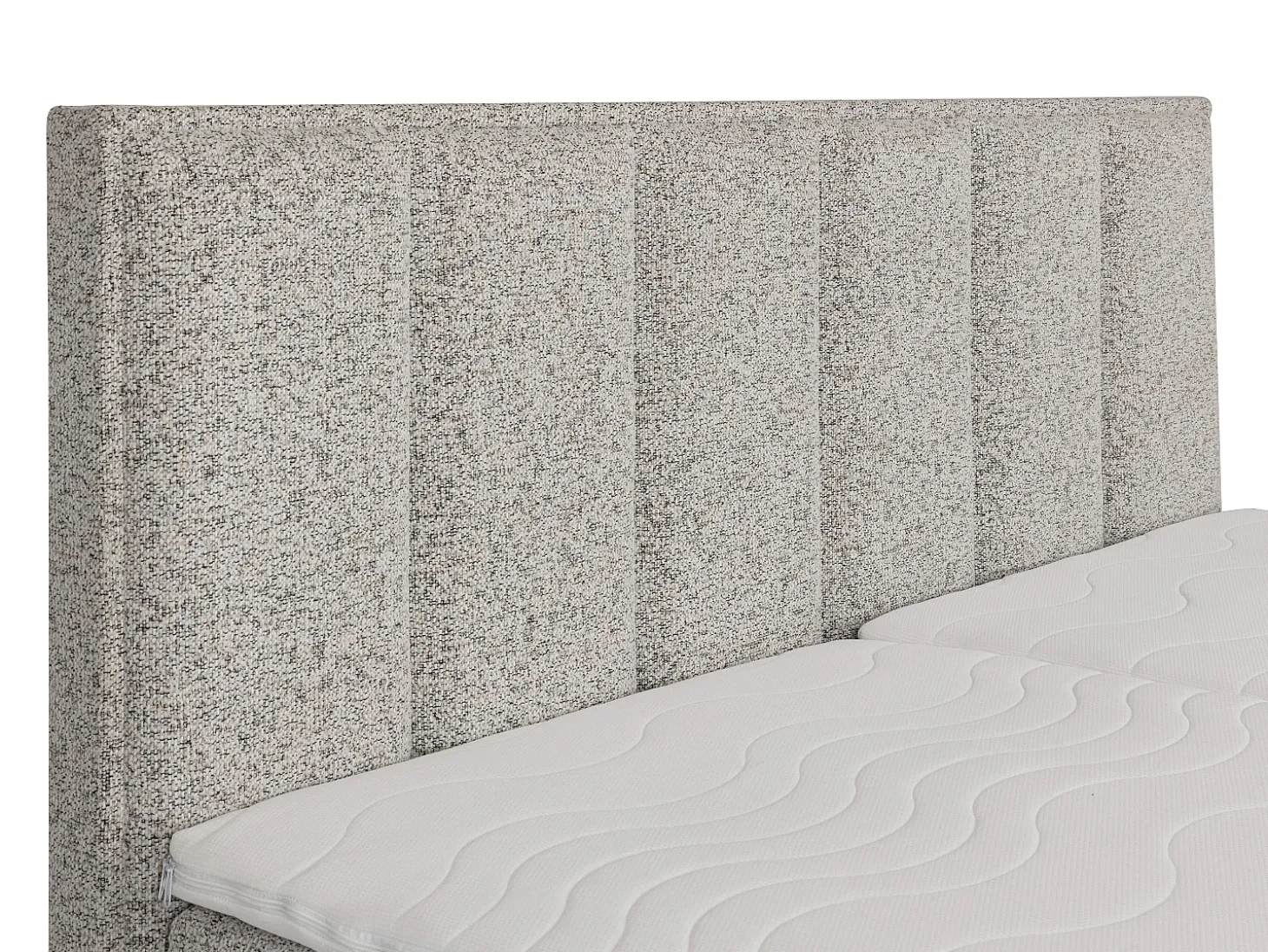 Conjunto completo boxspring elétrica 2 x 90 x 200 cm tecido bege - KALASI de PALACIO