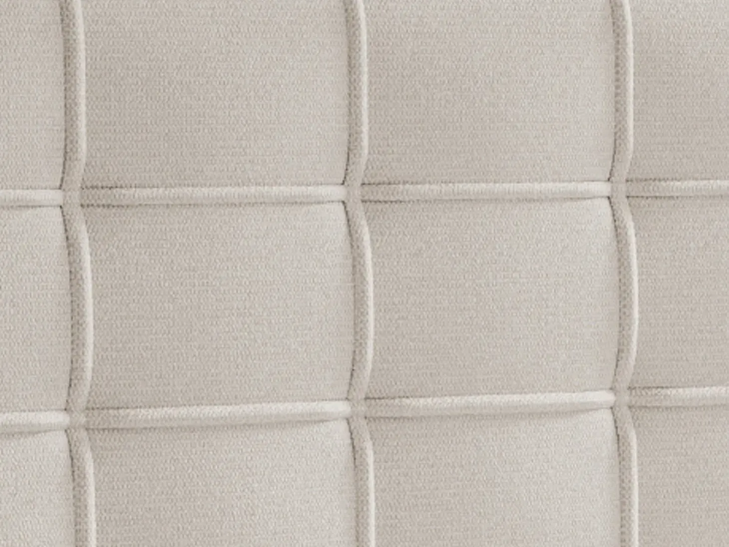 Conjunto completo boxspring 180 x 200 cm tecido bege - INAO de YSMÉE