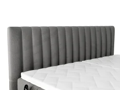 Conjunto completo Boxspring elétrico 2 x 80 x 200 cm queen size Antracite Tecido - DONISI da Palacio