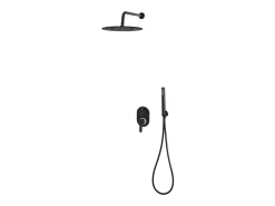 Conjunto completo de sistema de chuveiro com chuveiro de aço inoxidável preto 02_0003109