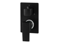 Conjunto completo de sistema de chuveiro com chuveiro de aço inoxidável preto 02_0003108