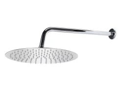 Conjunto completo de sistema de chuveiro com chuveiro em aço inoxidável prateado 02_0003104