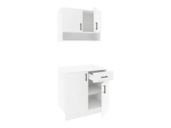Conjunto Cozinha Berna haaus, Branco, L 80 cm