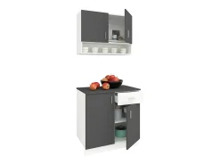 Conjunto Cozinha Berna haaus, Antracite/Branco, L 80 cm