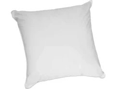 Conjunto de 2 almofadas memória de forma em percal 91 fios/cm² 750 g 60 x 60 cm - AUXENCE