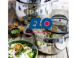 Conjunto de 2 Caçarolas em Aço Inoxidável Sem PFAS 12 e 14 cm Elo Brilhante - Compatível com Todos os Fogões, Antiaderente, Durável