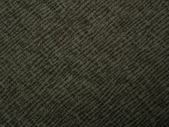 Conjunto de 2 cadeiras com braços em tecido texturizado e metal preto - Verde - ACACILIO