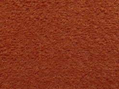 Conjunto de 2 cadeiras em tecido bouclé e madeira de hévea preta - Terracotta - WILANA