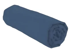 Conjunto de 2 Capas de Almofada Quadradas 63x63 cm 100% Algodão Azul