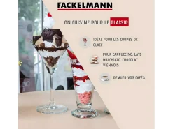 Conjunto de 3 Colheres de Cocktail em Aço Inoxidável (19 cm)
