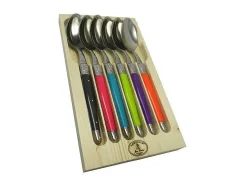 Conjunto de 6 colheres de mesa Laguiole Tonic Mix - Jean Dubost