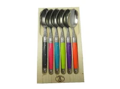 Conjunto de 6 colheres de mesa Laguiole Tonic Mix - Jean Dubost