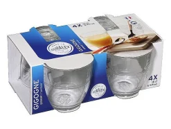 Conjunto de 4 copos Gigogne Duralex 16 cl - Lembranças de infância!