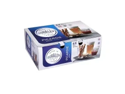 Conjunto de 6 copos PICARDIE - 31 cl, vidro inquebrável e eco-responsável