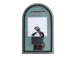 Conjunto de 2 espelhos de casa de banho em arco antiembaciamento com LEDs, L50 cm, ARCADI