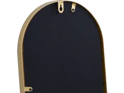 Conjunto de 3 espelhos ovais em metal - L.23 x A.120 cm - Dourado - JAYLEN