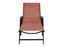 Conjunto de 2 espreguiçadeiras metálicas 