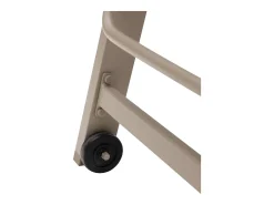 Conjunto de 2 espreguiçadeiras BARBADOS em taupe textilene - taupe aluminium
