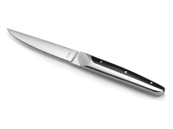 Conjunto de 4 facas de carne Emperor Amefa - Estilo de alta qualidade, lâmina serrilhada, cabo bimaterial ABS & Inox
