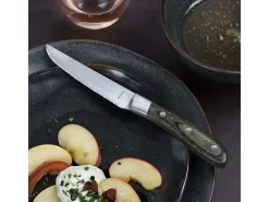 Conjunto de 4 facas de carne Achille Bois de pakka por Amefa