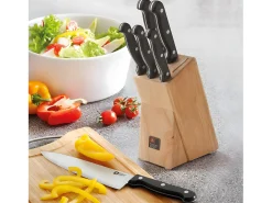 Conjunto de 6 facas de cozinha Artisan - Design clássico em aço inoxidável