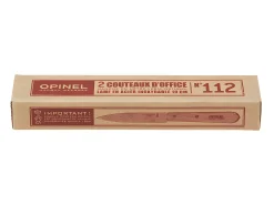 Conjunto de 2 facas de cozinha Opinel N°112 em Madeira de Faia e Aço Inoxidável