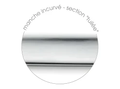 Conjunto de 12 facas de mesa Baltics por Amefa