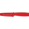 Conjunto de 2 facas WMF Touch vermelhas, aço inoxidável 18/10, faca de chef 13 cm e universal 9 cm, cabos ergonômicos