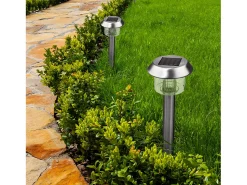 Conjunto de 8 faróis solares plantáveis H39CM ALESIA