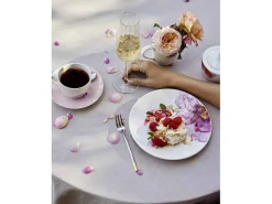 Conjunto de 4 flautas de cristal transparente 120 ml, Rose Garden