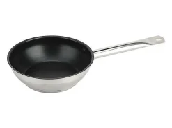 Conjunto de 3 frigideiras BAUMALU Gastronomie em aço inoxidável - 20 / 24 / 28 cm