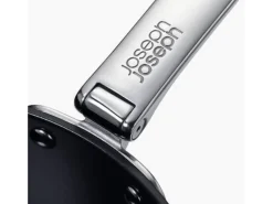 Conjunto de 2 frigideiras antiaderentes Space Folding Handle Ceramic Non-stick Joseph Joseph, ahorro de espacio, mangos plegables, aptas para indução, azul.