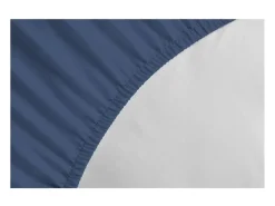Conjunto de 2 fronhas retangulares 50 x 70 cm em algodão - Azul