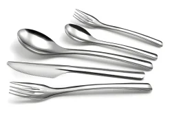 Conjunto de 48 garfos para bolos/tapas reutilizáveis e recicláveis Slim2 da Amefa