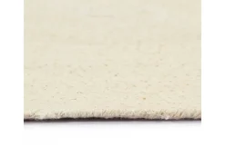 Conjunto de 6 Individuais de Mesa em Algodão 38 cm - Estilo Artesanal Natural