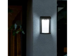 Conjunto de 2 luminárias de parede com sensor solar 100LM LUSTY