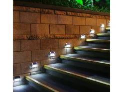 Conjunto de 2 luminárias solares de parede H10CM WALLY