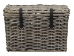 Conjunto de 2 malas de arrumação em kubu NEFTA - C80 x L45 x A55 cm e C70 x L35 x A45 cm
