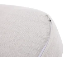 Conjunto de 2 poltronas de jardim em resina trançada - Antracite com almofadas brancas - VEYRO de MYLIA