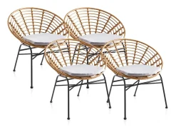 Conjunto de 4 poltronas Talma