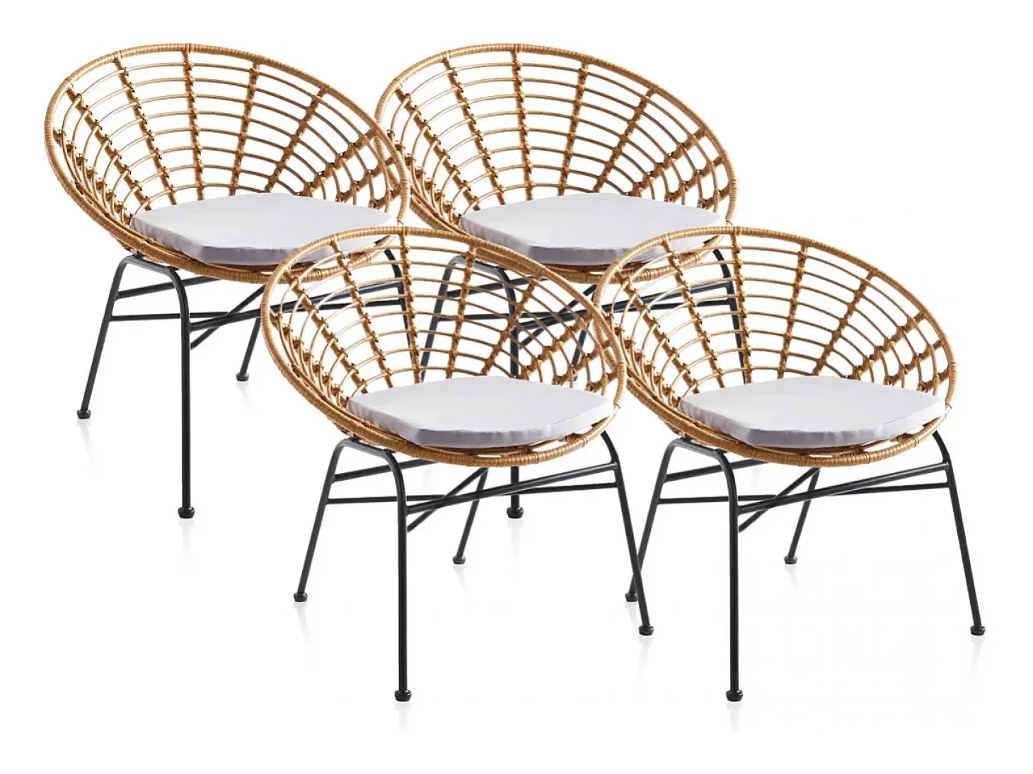 Conjunto de 4 poltronas Talma
