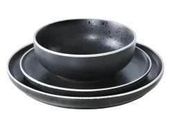 Conjunto de 6 Pratos Rasos Aster Granit 26 cm - Médard de Noblat