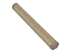 Conjunto de 6 sous-copos de bambu feitos à mão, 30 x 45 cm, marrom
